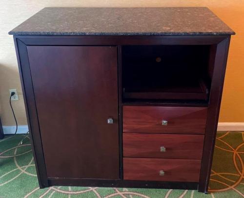 Marble-Top-Side-Board-Cabinet-3-Drawers-Sliding-Tray-Cupboard-2
